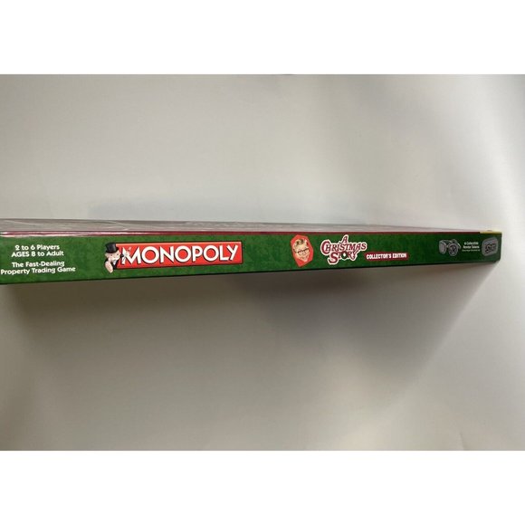 Hasbro Games Monopoly A Christmas Story Game Collectors Edition